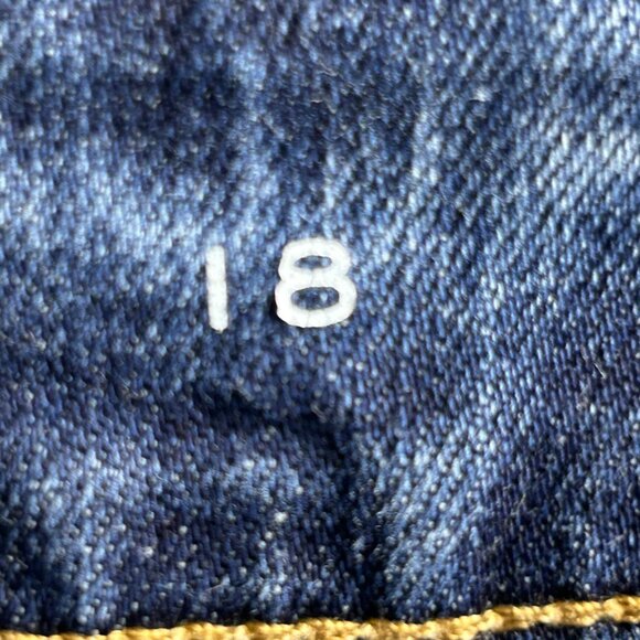 St John's Bay Women's Skinny Leg size 18 Embroidered Blue Jeans - Picture 14 of 15